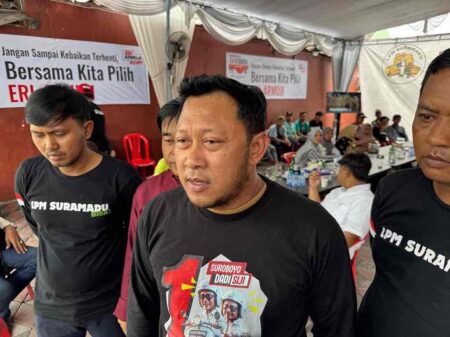 Asemrowo Pimpin Target Pemenangan Eri-Armuji di Pilwali Surabaya, Tembus 86,75% Foto BeritaJatim.com