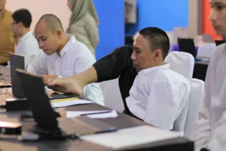 Memiliki Keterbatasan Fisik, Wahyu Rianto Menginspirasi CPNS Kemenkumham 2024