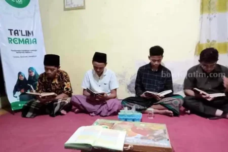 LMI Nganjuk Gelar Taklim Remaja untuk Pembinaan Karakter Penerima Beasiswa foto beritajatim