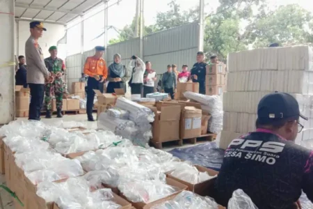 Pjs Bupati Tuban Tinjau Kesiapan Logistik Pilkada Serentak 2024 Foto BeritaJatim.com