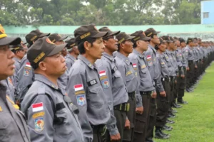Iwan Kurniawan Anggap Satlinmas Pahlawan Pilkada Kota Malang Foto BeritaJatim.com