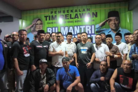 Paslon 01 Pilbup Magetan Tunjuk Haji Siran Jadi Panglima Pemenangan Foto BeritaJatim.com