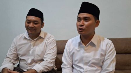 Pilbup Mojokerto, Gus Barra-dr Rizal Klaim Menang 53 Persen Foto BeritaJatim.com