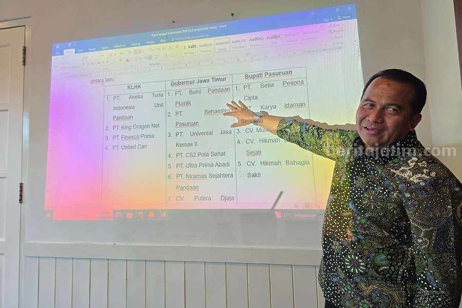 Plt Kepala DLH Jatim Jawab Tudingan Pencemaran Limbah di Pasuruan
