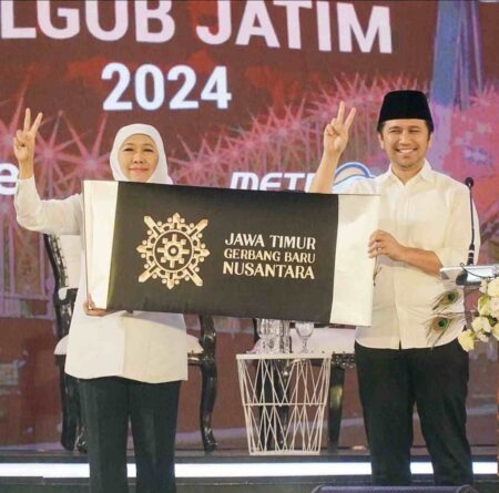 Debat Pilgub Jatim, Emil Dardak: Jawa Timur Siap Jadi Gerbang Baru Nusantara Foto BeritaJatim.com