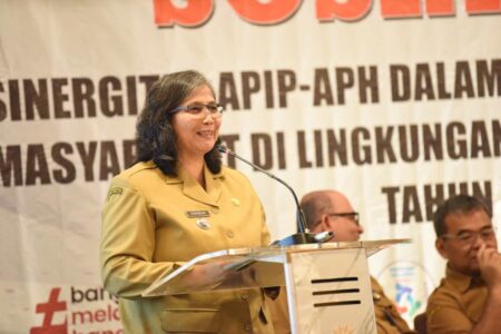 Pj Wali Kota Kediri Buka Sosialisasi Antikorupsi Sinergitas APIP-APH dalam Penanganan Pengaduan Masyarakat Foto BeritaJatim.com
