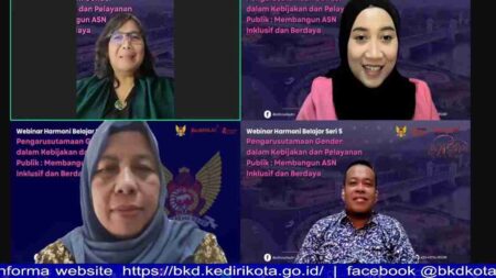Pj Wali Kota Kediri Buka Harmoni Belajar Seri 5, Ini Materi yang Dipelajari Foto BeritaJatim.com