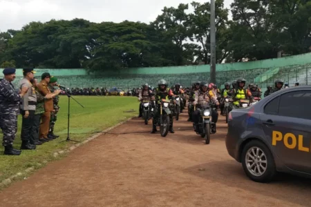 Jelang Pilwali Kota Malang, Personel Gabungan Terjun Amankan TPS Foto BeritaJatim.com