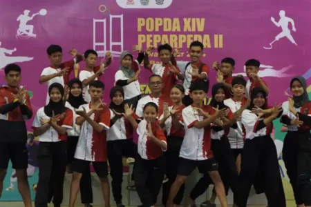 Pesilat Blitar Torehkan Tinta Emas di Popda Jawa Timur 2024 foto beritajatim