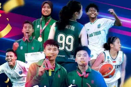 Sabet 38 Medali, Jatim Juara Umum di Pra-Popnas Zona IV 2024 Foto BeritaJatim.com