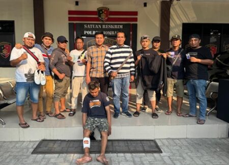 Melawan Saat Ditangkap, Pelaku Perampokan Minimarket di Jombang Ditembak Foto BeritaJatim.com