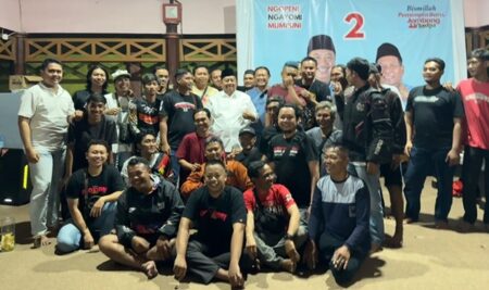 Giliran Komunitas RX King Siap Menangkan Warsubi-Salman di Pilkada Jombang foto beritajatim