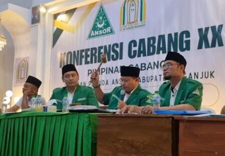 Sempat Deadlock, Hamid Muzakki Jadi Ketua Terpilih GP Ansor Nganjuk Foto BeritaJatim.com