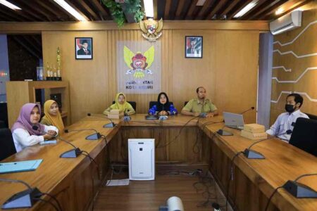 Pemkot Kediri Gelar Webinar Pemanfaatan Aplikasi ArcGIS Foto BeritaJatim.com