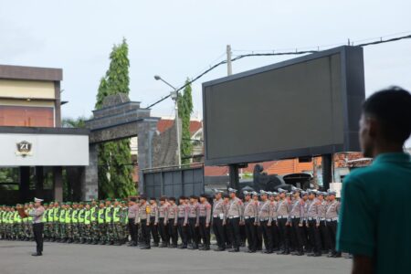 Pengamanan Nataru di Lamongan, 204 Personel Diterjunkan Foto BeritaJatim.com