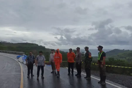 Ada 10 Titik Longsoran di Jalur Lintas Selatan Malang Foto BeritaJatim.com