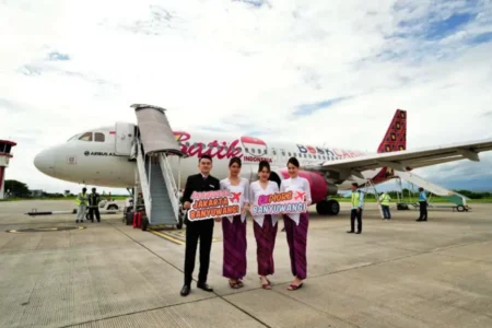 Batik Air Kembali Layani Penerbangan Banyuwangi-Jakarta Foto BeritaJatim.com