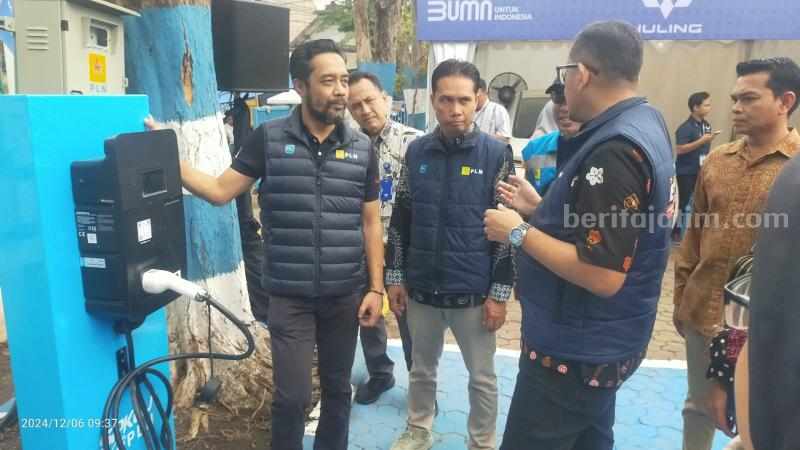 PLN Pacu Adopsi Kendaraan Listrik dengan Ekspansi SPKLU di Jawa-Bali Foto BeritaJatim.com
