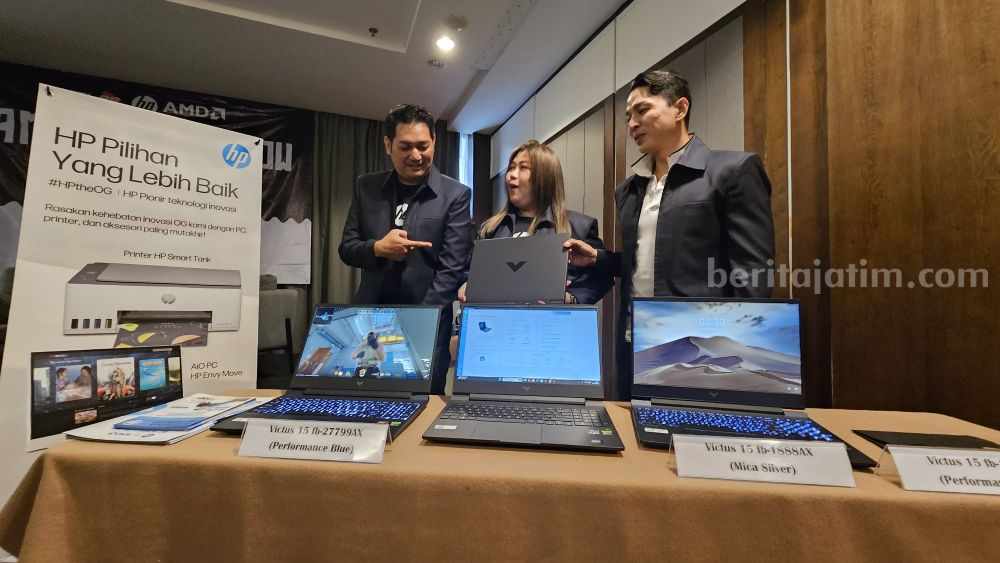 HP Ajak Mahasiswa Jawa Timur Asah Skill Gaming dengan Laptop Victus 15 Foto BeritaJatim.com