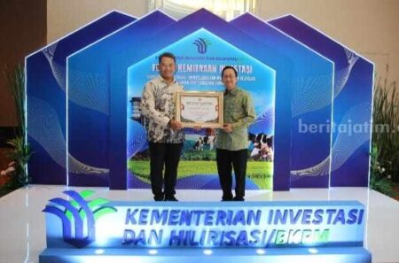 PT Tjiwi Kimia Tbk Raih Penghargaan dari Kementerian Investasi dan Hilirisasi/BKPM, Berikut Prestasinya Foto BeritaJatim.com