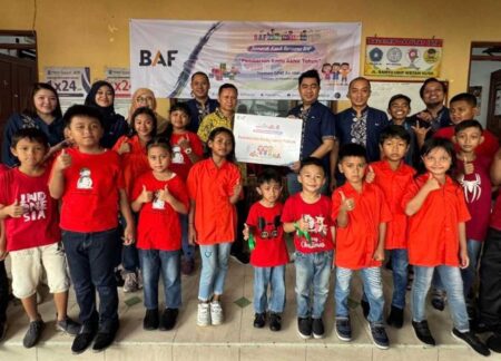 BAF Rayakan Akhir Tahun dengan Berbagi Kasih kepada 500 Anak Foto Istimewa