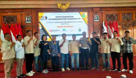 Wartawan Kompas TV Nakhodai IJTI Korda Mojopahit Foto BeritaJatim.com