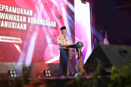 Kwarda Jatim Lepas Kontingen Jambore Malaysia, Rencanakan Pugar 100 RTLH di Tahun 2025 Foto BeritaJatim.com