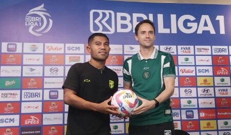 Jamu Persik Kediri Persebaya Tanpa Bruno Moreira, Munster: No Problem Foto BeritaJatim.com