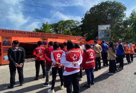 Masuki Musim Hujan, BPBD Pamekasan Dirikan Pos Terpadu Darurat Bencana Foto BeritaJatim.com