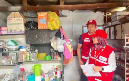 PMI Pusat Monitor Pendampingan Teknis Respon KLB Polio di Pamekasan Foto BeritaJatim.com