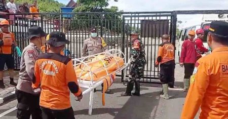 Ini Titik Lokasi Penemuan Korban Tenggelam di Waduk Bendo Ponorogo Foto BeritaJatim.com