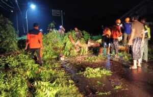 Angin Kencang Rusak Puluhan Rumah dan Fasum di Pamekasan Foto BeritaJatim.com