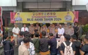 Narkoba dan Curanmor Dominasi Kasus Kriminal 2024 di Pamekasan Foto BeritaJatim.com
