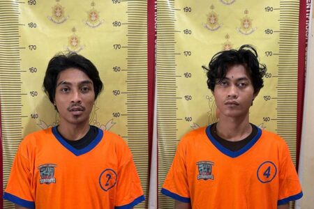 Dua Pelaku Judi Online Ditangkap, Ternyata Bandit Curanmor dan Jambret Antar Kota Foto BeritaJatim.com