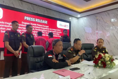 Kejari Kota Blitar Tetapkan 2 Tersangka Korupsi Proyek IPAL Rp1,5 M Foto BeritaJatim.com