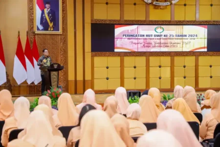 Pj Gubernur Apresiasi Kontribusi DWP Sukseskan Pembangunan Jatim Foto BeritaJatim.com