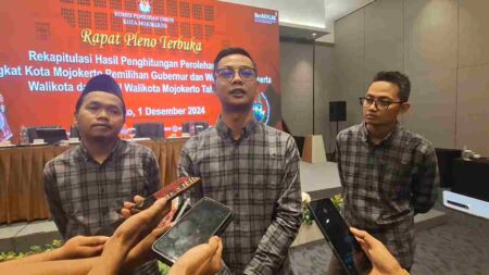 Partisipasi Masyarakat Kota Mojokerto di Pilkada Serentak 2024 Turun Foto BeritaJatim.com