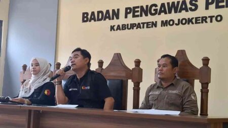 Bawaslu Mojokerto Tangani 17 Kasus Pelanggaran Pemilu 2024, Satu Kasus Berujung Pidana Penjara Foto BeritaJatim.com