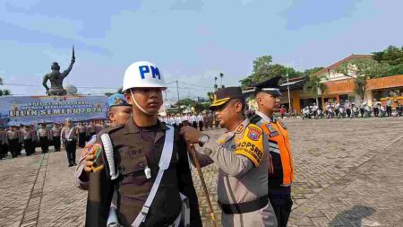 Operasi Lilin Semeru, Polres Mojokerto Terjunkan 257 Personel Foto BeritaJatim.com