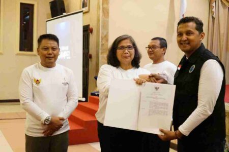 Peresmian Satgas Kelurahan Bersinar di Kota Kediri Foto BeritaJatim.com