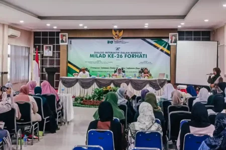 Dialog Interaktif Organisasi Perempuan: Perempuan Cerdas Berikan Sumbangan Besar Wujudkan Generasi Emas 2045 Dialog interaktif perempuan