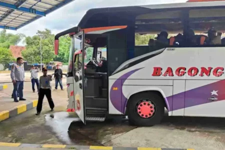 Dishub Kota Kediri Rampcheck Angkutan Umum di Terminal, Ini Hasilnya Foto BeritaJatim.com