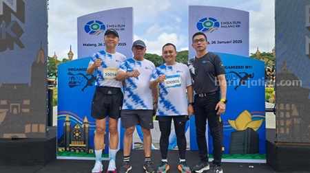 Emba Run Malang 10K Berhasil Curi Perhatian Masyarakat Foto BeritaJatim.com