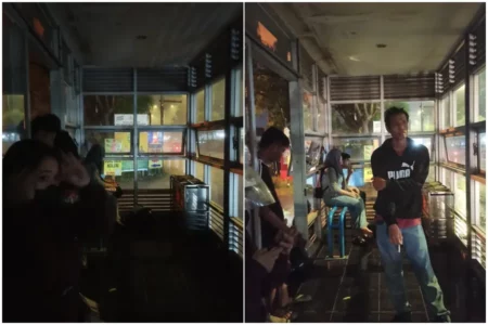 Halte Trans Jatim di Sidoarjo Jika Malam Gelap Rawan Kekerasan Berbasis Gender Foto BeritaJatim.com