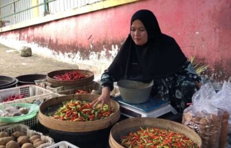 Harga Cabai Rawit Kian Pedas di Ponorogo, Tembus Rp100 Ribu/Kg Foto BeritaJatim.com