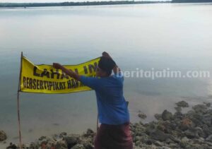 Laut Ber-SHM di Gersik Putih Sumenep, BPN Inventarisasi Data Digital Foto BeritaJatim.com