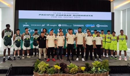 Perkenalkan Pemain, Pacific Caesar Target Lolos Playoff di IBL 2025 Foto BeritaJatim.com