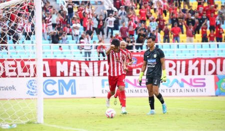 Deltras FC Sidoarjo Masih Harus Berjuang Keras Lolos 8 Besar Liga 2 Foto BeritaJatim.com