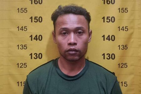 Pelaku pembacokan Mertua di Kampung Malang Surabaya Tertangkap Foto BeritaJatim.com