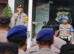 Kapolres Pamekasan Imbau Personel Beri Pelayanan Terbaik ke Masyarakat Foto BeritaJatim.com